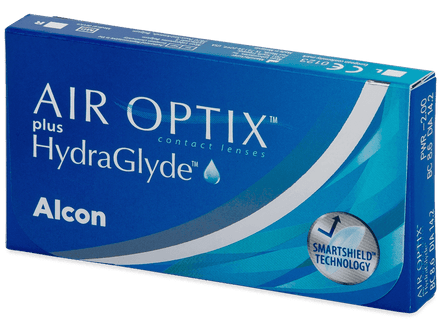Air Optix Plus HydraGlyde 3-pack – één sterkte