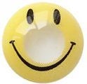 Crazy Party kleurlenzen – Smiley