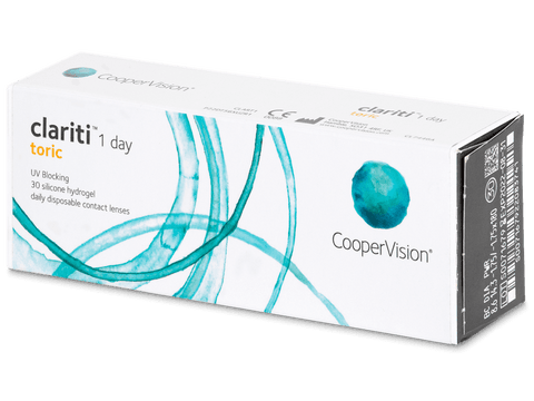 CooperVision Clariti 1 Day Toric – 2 × 30 daglenzen