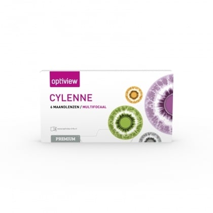 Optiview Cylenne Premium Multifocaal 2 × 3-pack – één sterkte