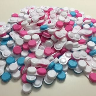 Lenzenhouder voor contactlenzen