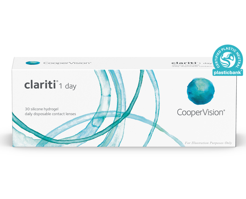 CooperVision Clariti 1 Day – 2 × 30 daglenzen