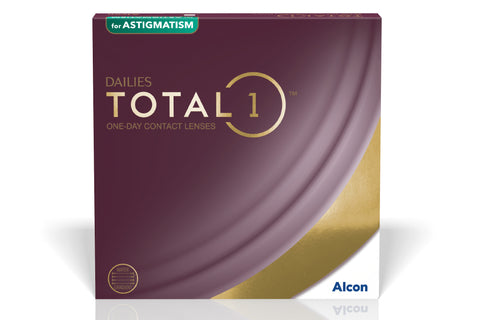 Dailies Total1 for Astigmatism 90-pack – één sterkte