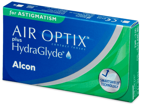 AIR OPTIX plus HydraGlyde for Astigmatism 3-pack – één sterkte