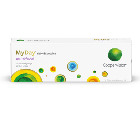 CooperVision MyDay multifocal 2 × 30-pack – links en rechts