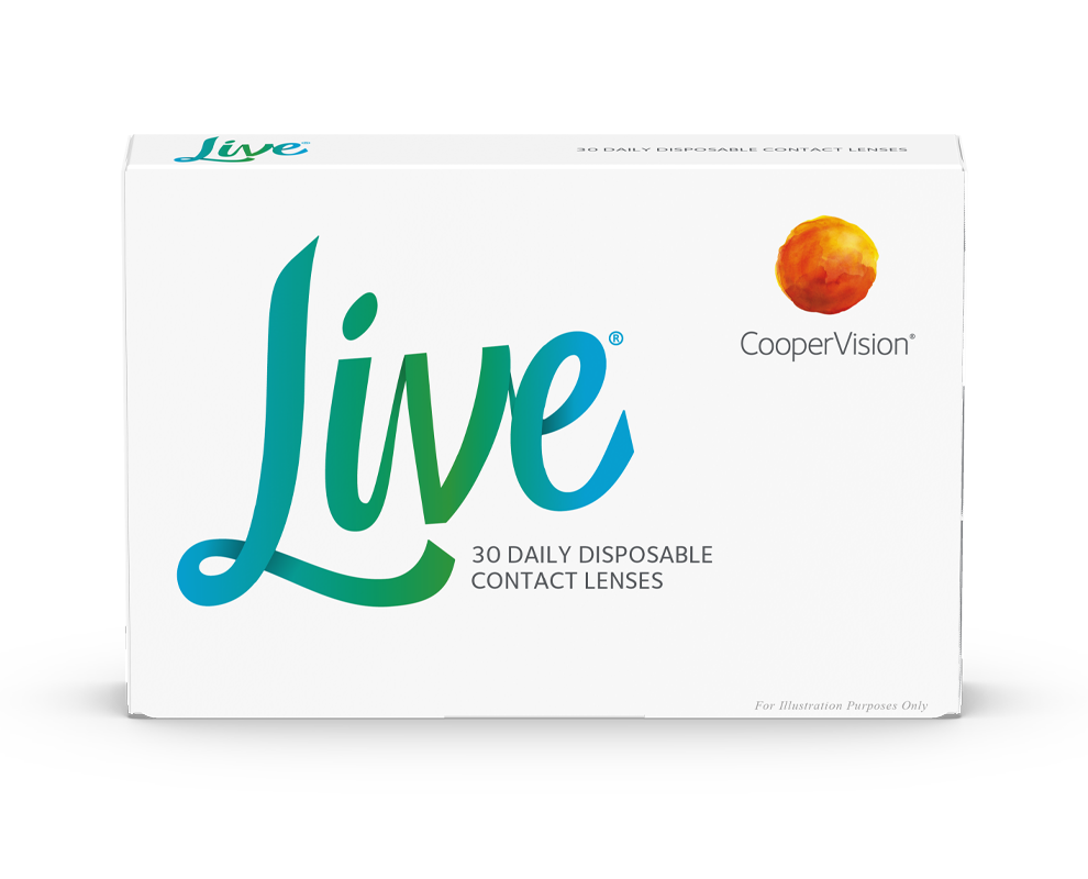 CooperVision Live 2 × 30-pack – links en rechts