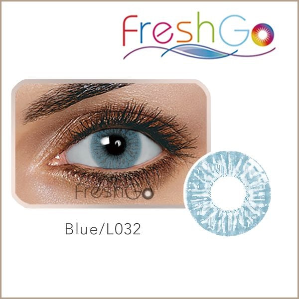 FreshGo Tone Blue – kleurlenzen zonder sterkte