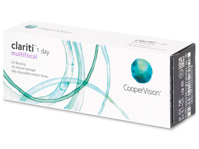 CooperVision Clariti 1 Day Multifocal – 2 × 30 daglenzen