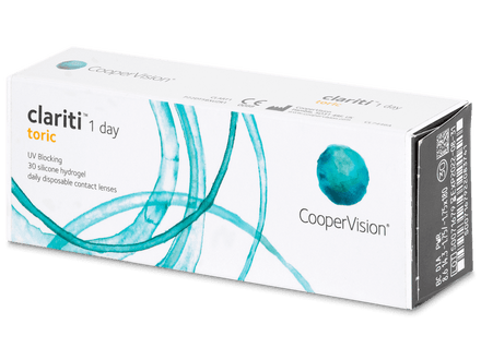 CooperVision Clariti 1 Day Toric – 2 × 30 daglenzen