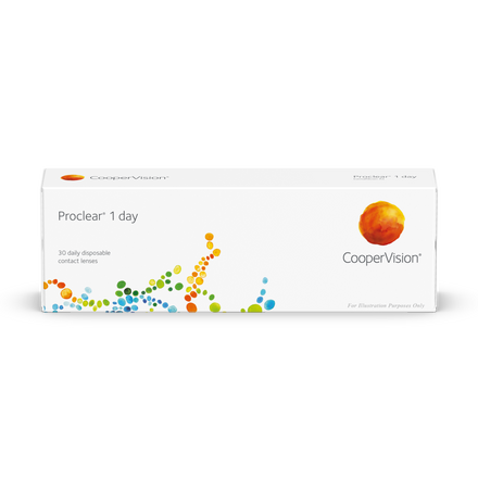 CooperVision Proclear 1 Day 30-pack – één sterkte