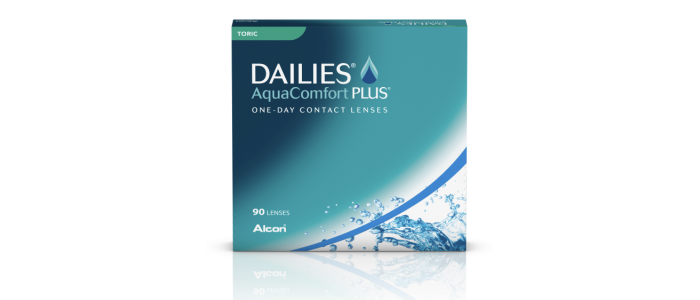 Dailies AquaComfort Plus Toric 2 × 90-pack – links en rechts