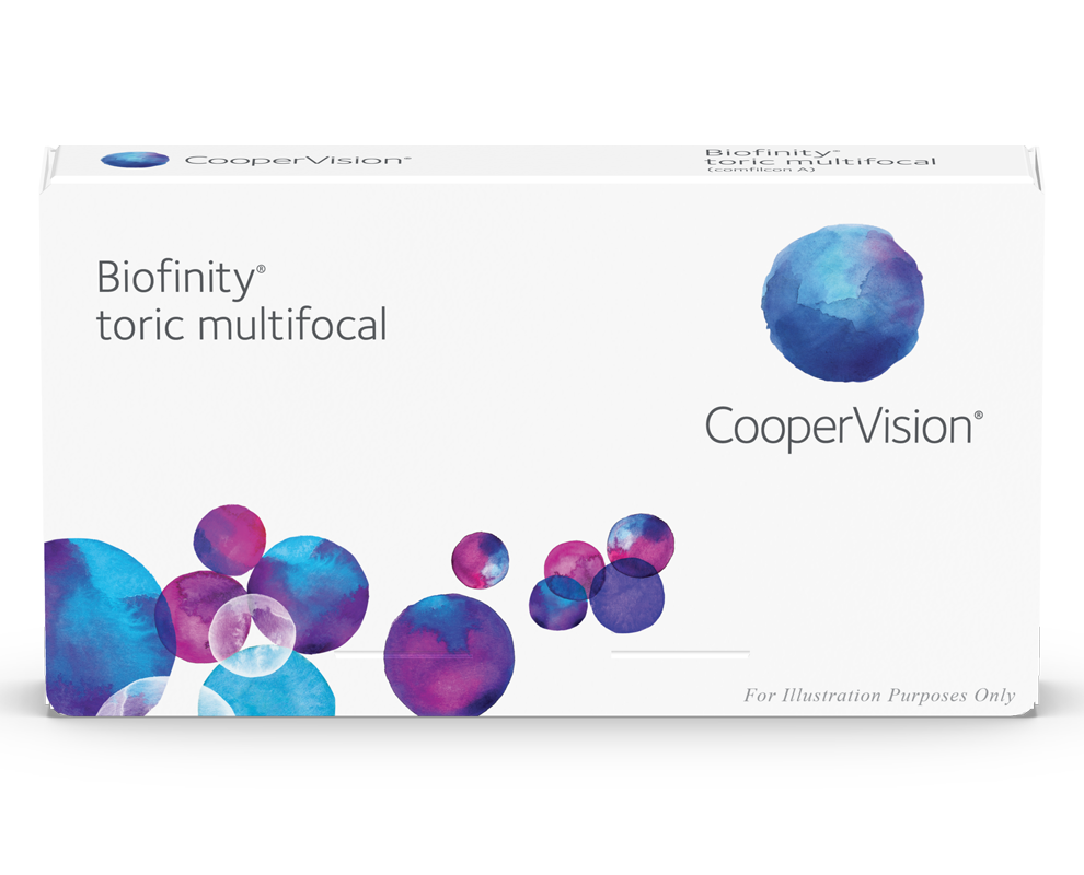 CooperVision Biofinity toric multifocal 6-pack – één sterkte
